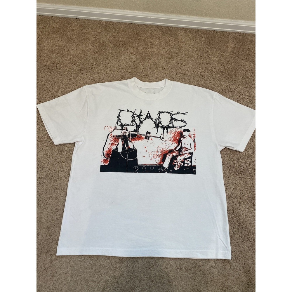 2024 Ken Carson A Great Chaos Offical Tour Merch T-Shirt Men's  XL NEW